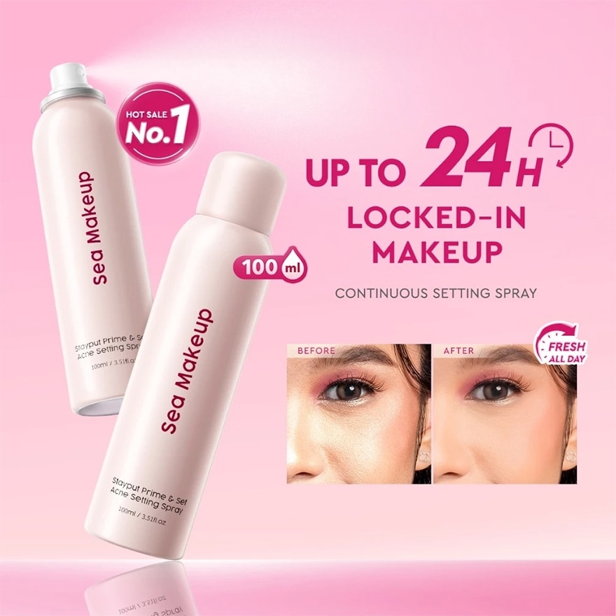 Stayput Prime & Set Continuous Setting Spray 100ml