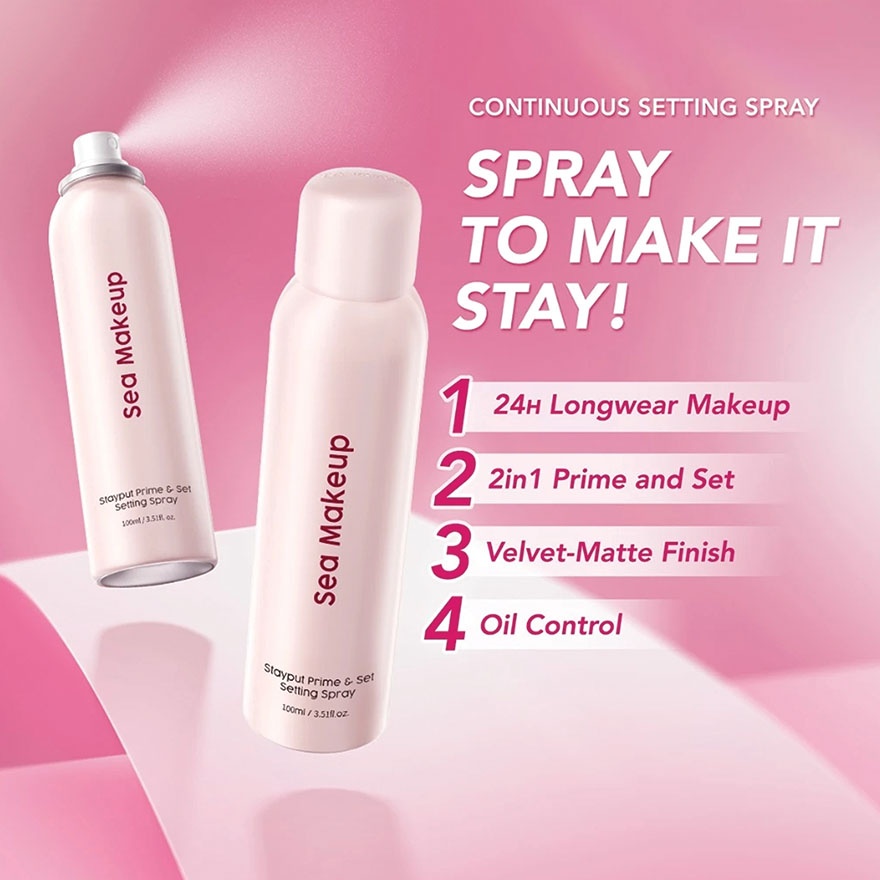 Stayput Prime & Set Continuous Setting Spray 100ml image