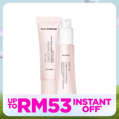 SEA MAKEUP Acne 24H Longwear Foundation Peanut Butter 30ml