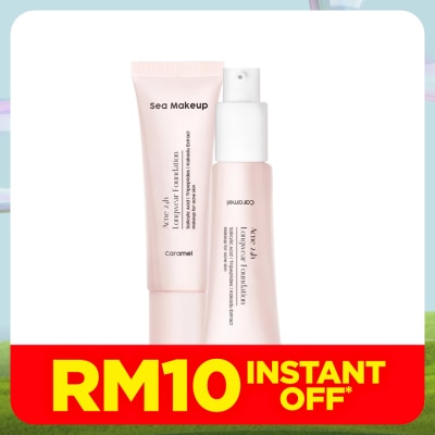 SEA MAKEUP Acne 24H Longwear Foundation Popcorn 30ml