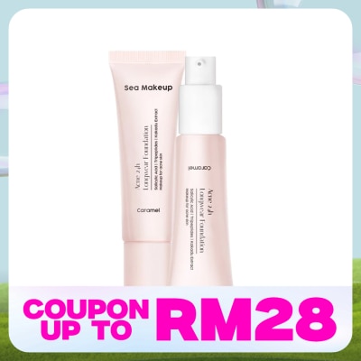 SEA MAKEUP Acne 24H Longwear Foundation Popcorn 30ml