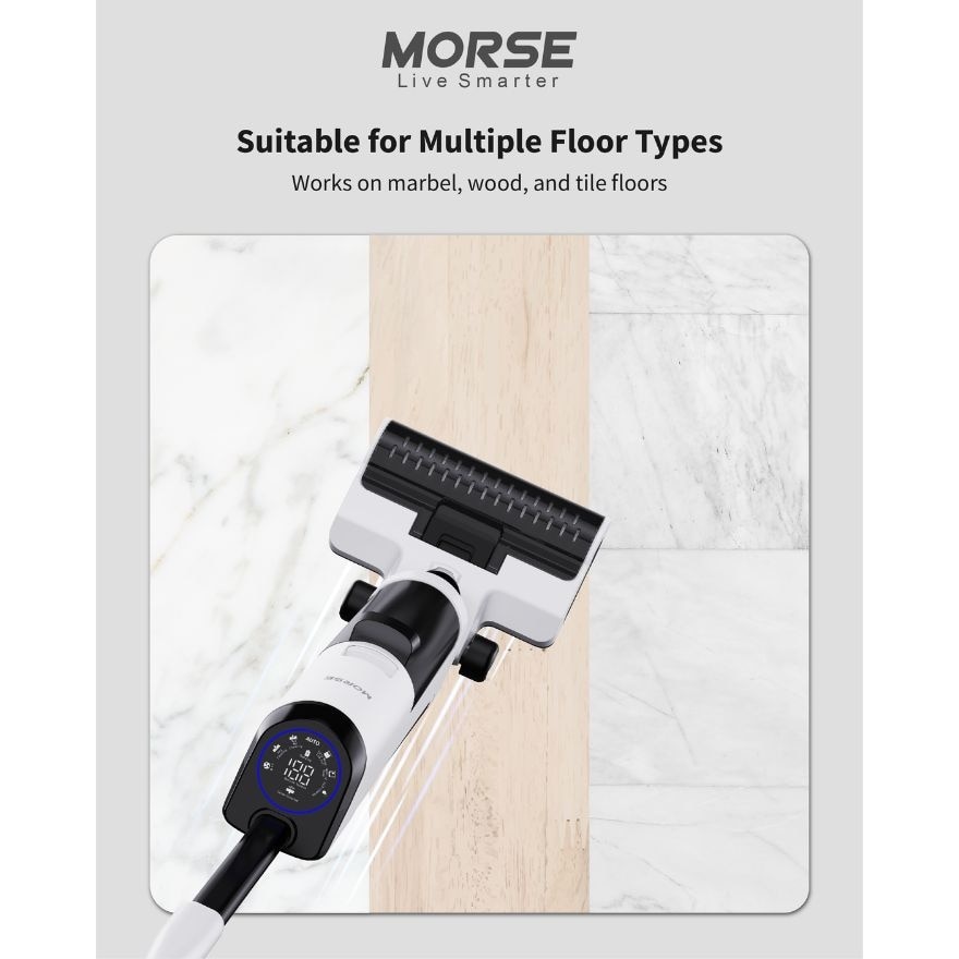 Morse Steam Floor Washer V8 With 14000Pa Suction Power