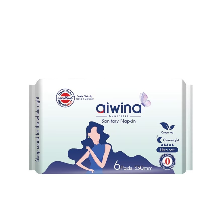 Adult Day Night Comfort Soft Precious Whisper Sanitary Pad (330mm 8pcs x 1Pack)
