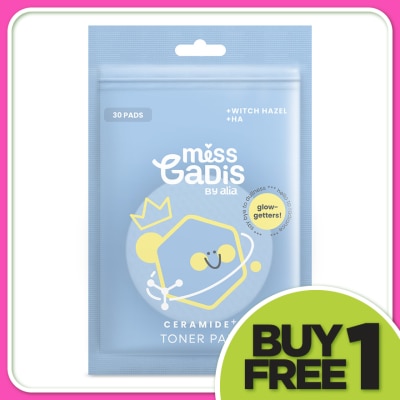 MISS GADIS BY ALIA Ceramide Toner Pad 30s