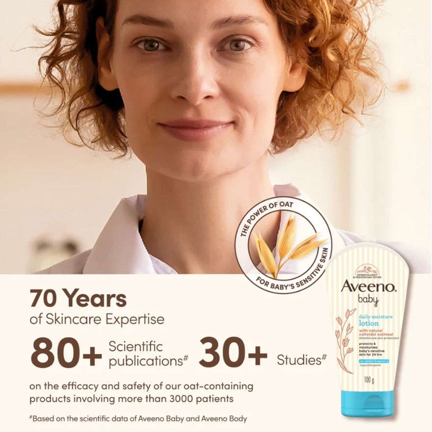 Baby Daily Moisture Lotion 100g image