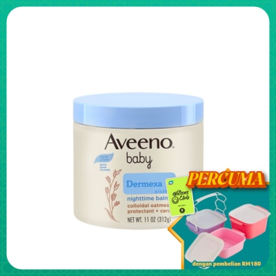 AVEENO - BABY DERMEXA NIGHTTIME BALM 312G