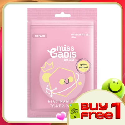 MISS GADIS - Niacinamide Toner Pad 30s