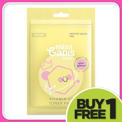 MISS GADIS BY ALIA Vitamin C Toner Pad 30s