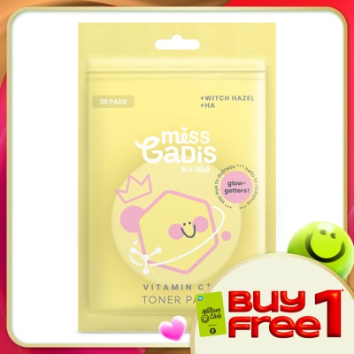 MISS GADIS - Vitamin C Toner Pad 30s
