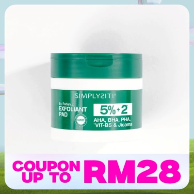 SIMPLYSITI Bio-Radiance Exfoliant Pad 80ml