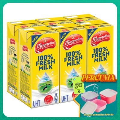 MAGNOLIA - UHT 100% Fresh Milk 6x200ml