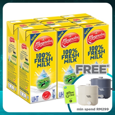 MAGNOLIA UHT 100% Fresh Milk 6x200ml