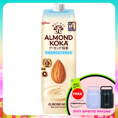 GLICO - Almond Koka Unsweetened Flavour Almond Milk 1L