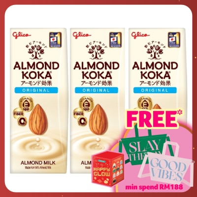 GLICO Almond Koka Original Almond Milk 3x180ml