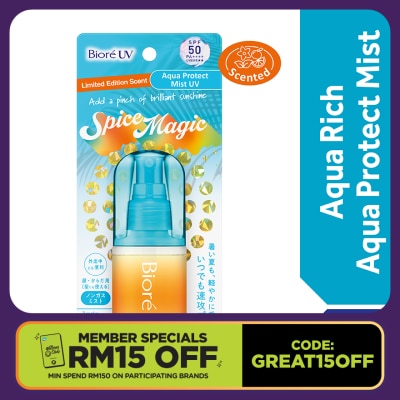 BIORE UV Aqua Rich Aqua Protect Mist Spice Magic SPF50 PA++++ 60ml