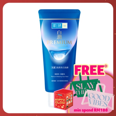 HADA LABO Premium Whitening Face Wash 100g
