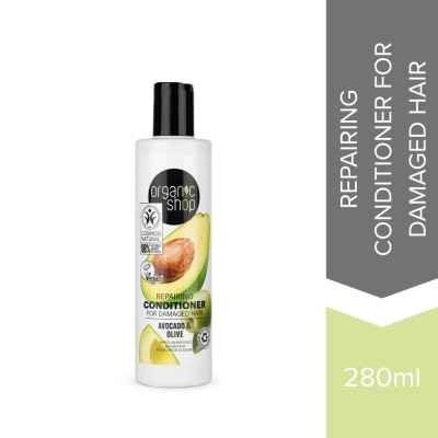 ORGANIC SHOP Avocado & Olive Conditioner for Damaged Hair 280ml