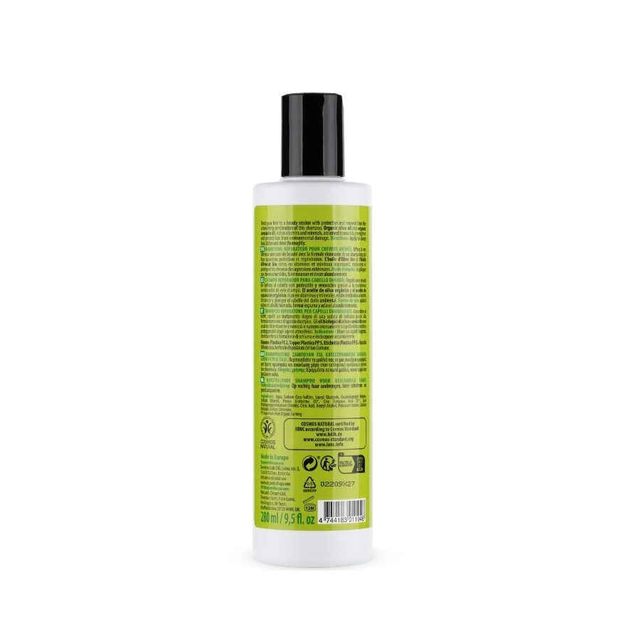 Avocado & Olive Shampoo for Damaged Hair 280ml