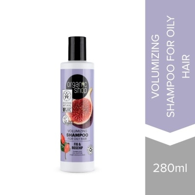 ORGANIC SHOP Fig & Rosehip Shampoo for Oily Hair 280ml