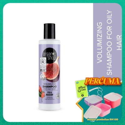 ORGANIC SHOP - Fig & Rosehip Shampoo for Oily Hair 280ml