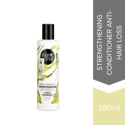ORGANIC SHOP Algae & Lemongrass Conditioner for Anti-Hair Loss 280ml