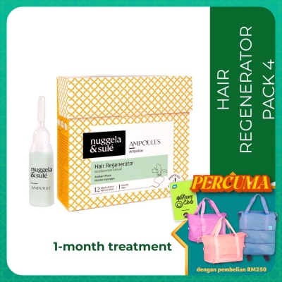 NUGGELA & SULE Hair Regenerator Ampoules 4x10ml