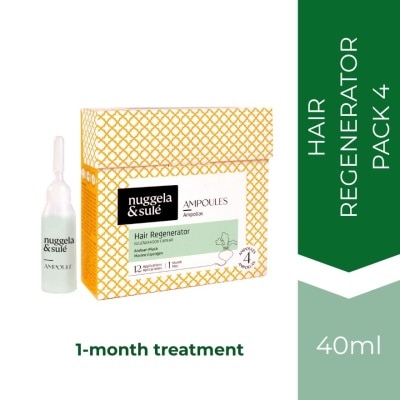 NUGGELA & SULE Hair Regenerator Ampoules 4x10ml