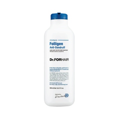 DR FOR HAIR - Folligen Anti-dandruff Shampoo 500ml