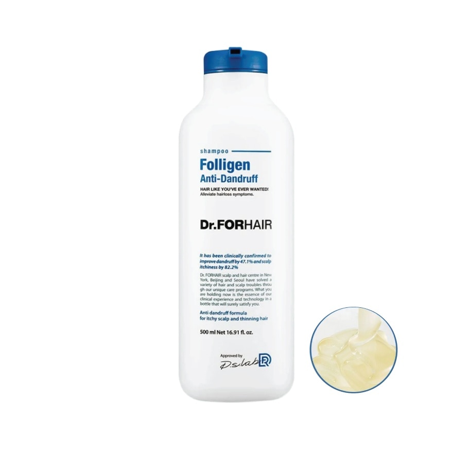 Folligen Anti-dandruff Shampoo 500ml