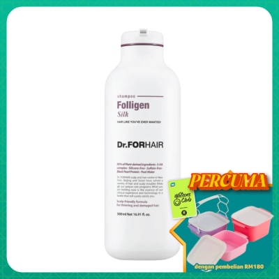 DR FOR HAIR - Folligen Silk Shampoo 500ml