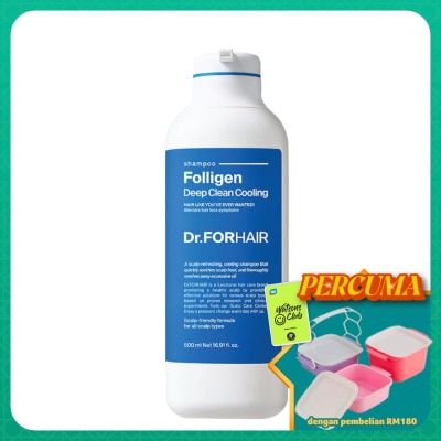DR FOR HAIR - Folligen Deep Clean Cooling Shampoo 500ml
