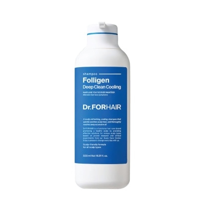 DR FOR HAIR - Folligen Deep Clean Cooling Shampoo 500ml