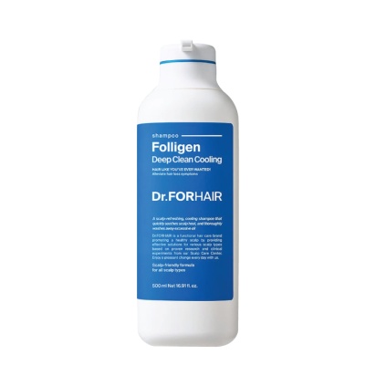DR FOR HAIR - Folligen Deep Clean Cooling Shampoo 500ml