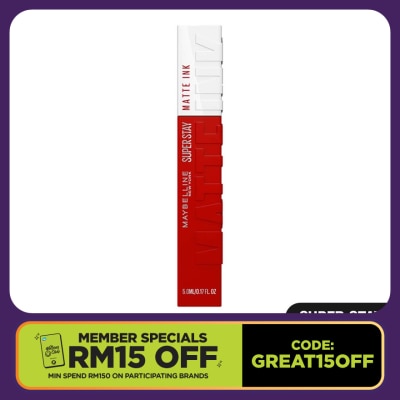 MAYBELLINE Super Stay Matte Ink 340 Exhilara