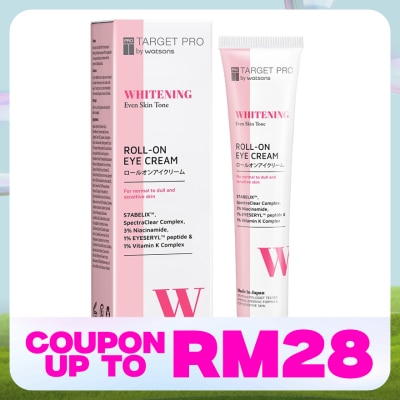 TARGET PRO BY WATSONS Whitening Roll-On Eye Cream 12ml