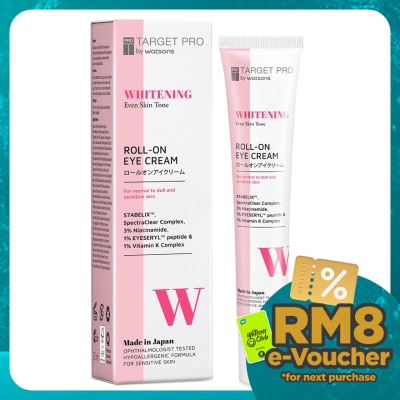 TARGET PRO BY WATSONS Whitening Roll-On Eye Cream 12ml