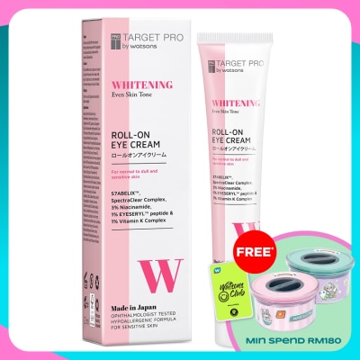 TARGET PRO BY WATSONS Whitening Roll-On Eye Cream 12ml