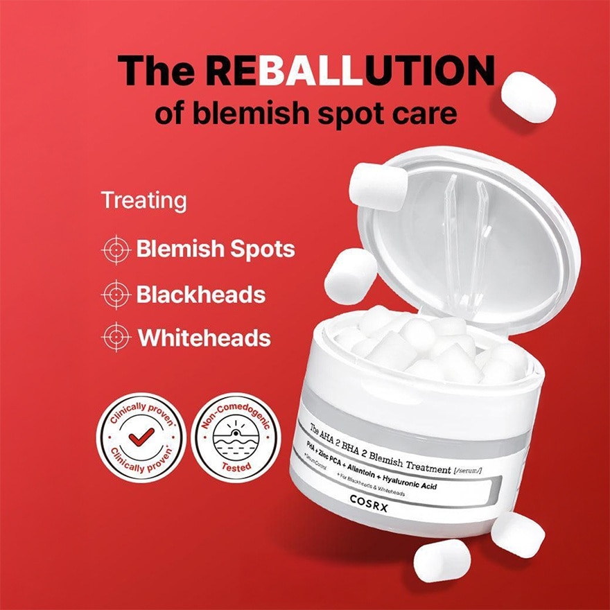 The AHA 2 BHA 2 Blemish Treatment Serum 120g