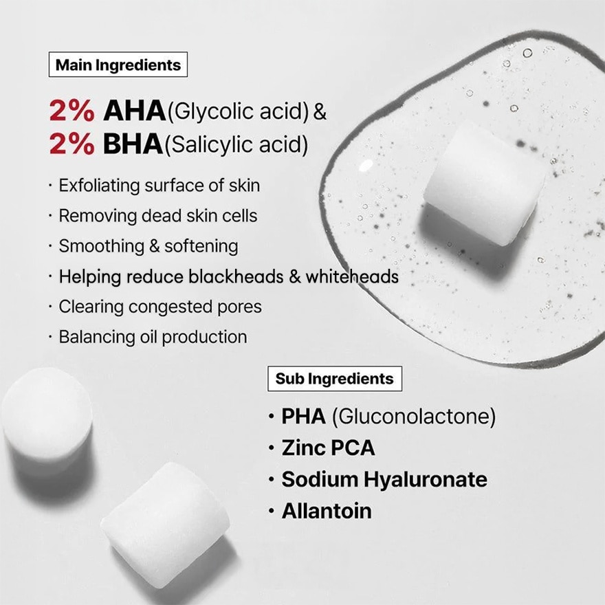 The AHA 2 BHA 2 Blemish Treatment Serum 120g