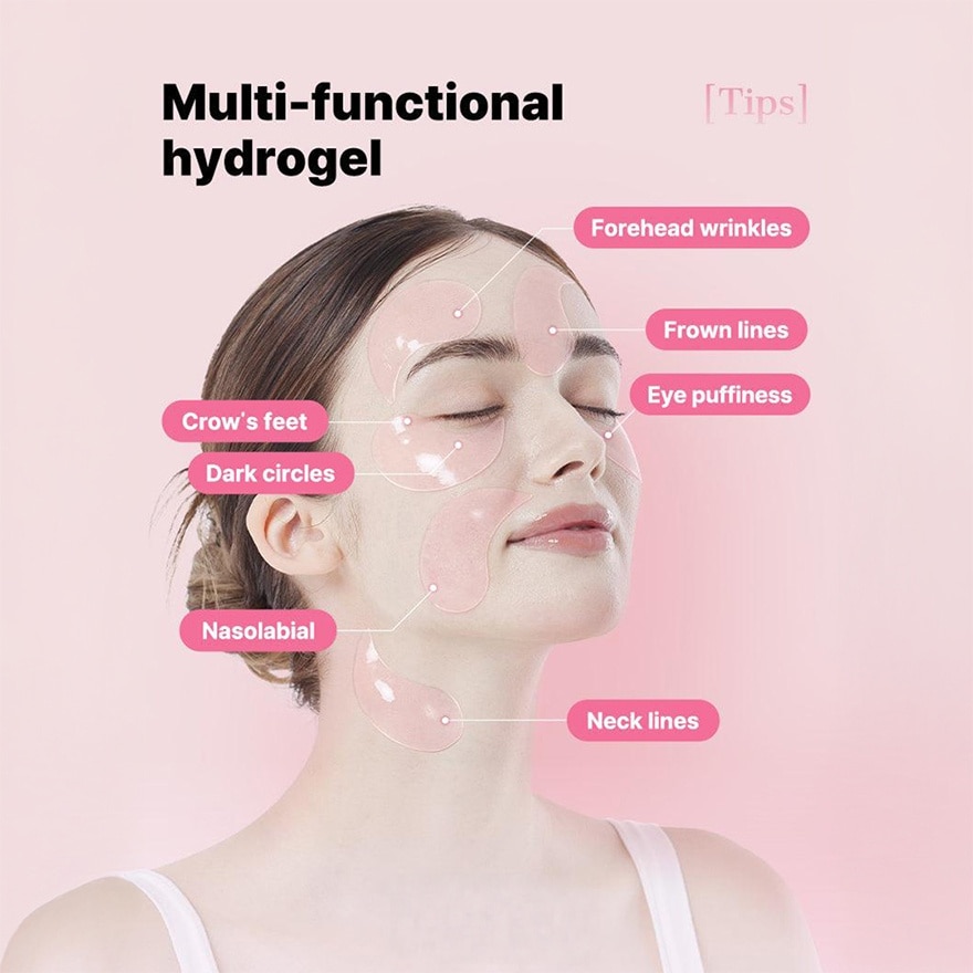 The Peptide Collagen Hydrogel Eye Patch 60S
