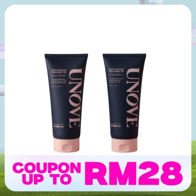 UNOVE Deep Damage Treatment EX Duo Warm Petals 320ml + Tender Bloom 320ml
