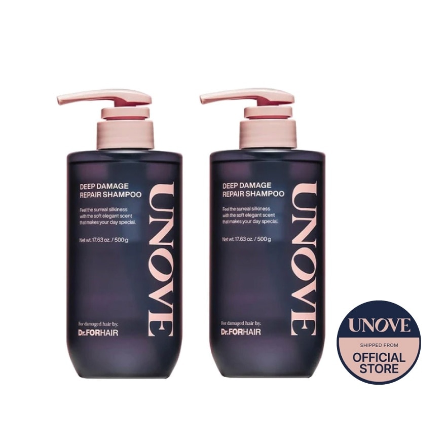 Deep Damage Repair Shampoo 1&1 500ml x 2