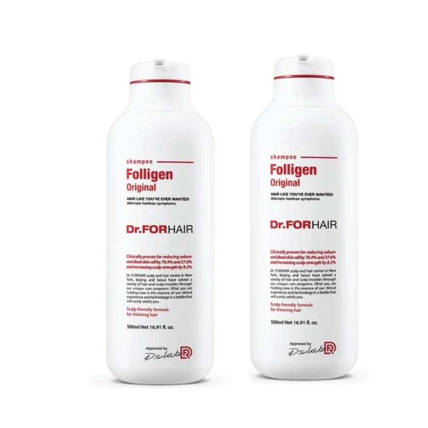 Folligen Original Shampoo Bundle Pack 300ml + 300ml