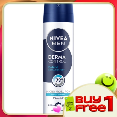 NIVEA FOR MEN - Deodorant Derma Control Defend Spray 150ml