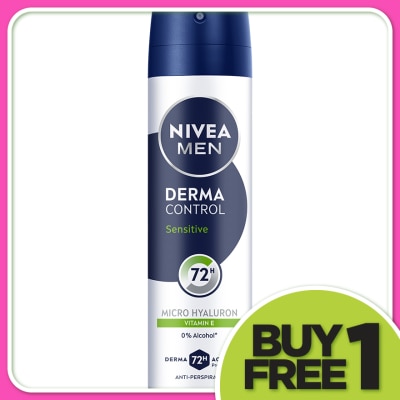 NIVEA FOR MEN Derma Control Sensitive Spray 150ml