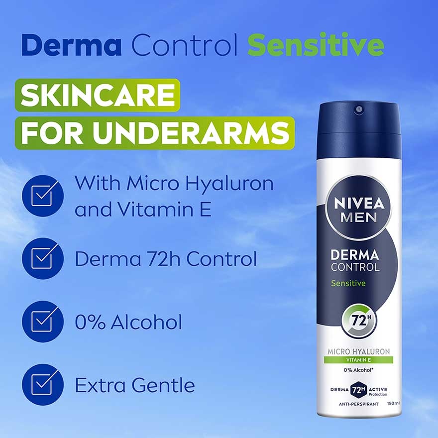 Deodorant Derma Control Sensitive Spray 150ml