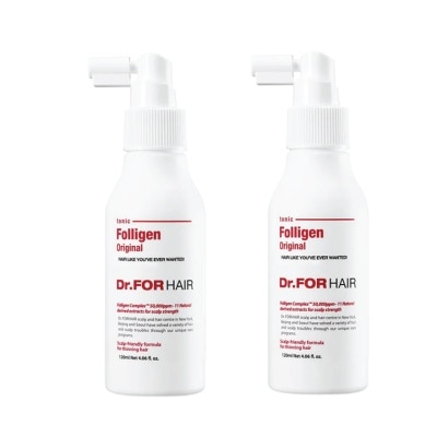 DR FOR HAIR Folligen Bundle Pack Original Tonic 120ml + 120ml