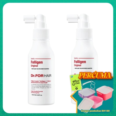 DR FOR HAIR - Folligen Bundle Pack Original Tonic 120ml + 120ml