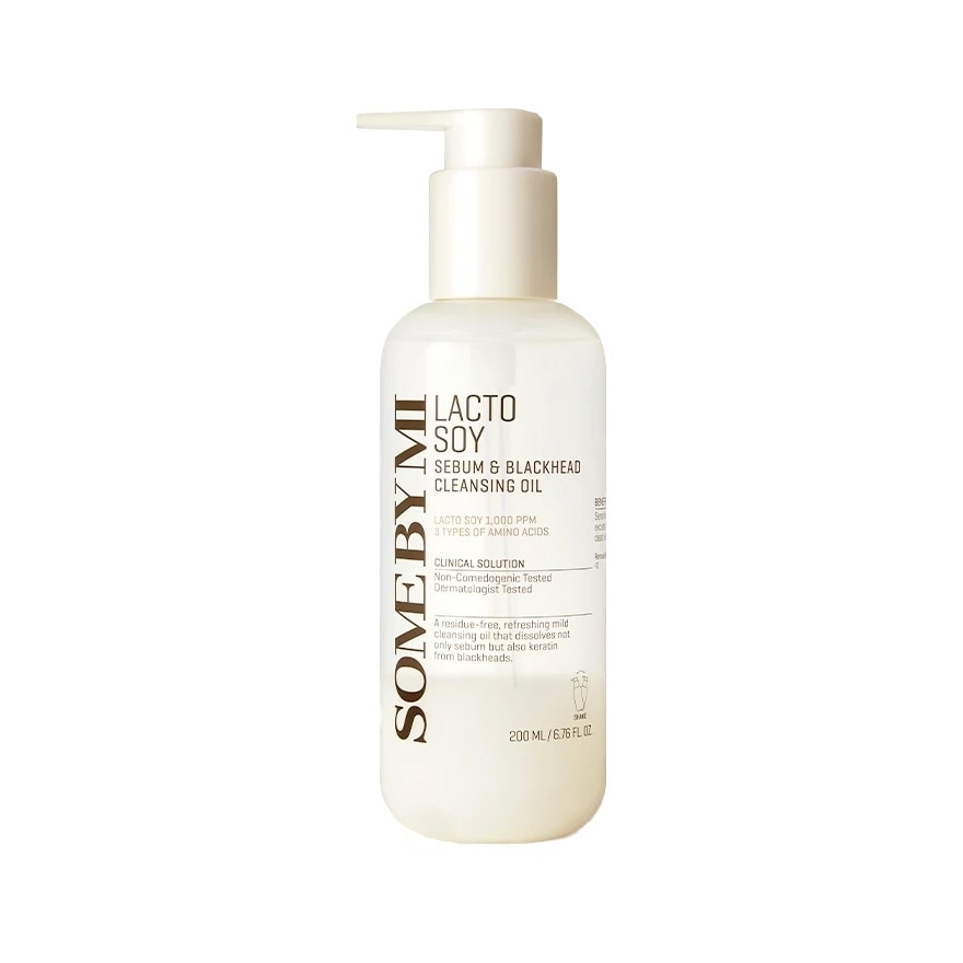Lacto Soy Sebum & Blackhead Cleansing Oil 200ml
