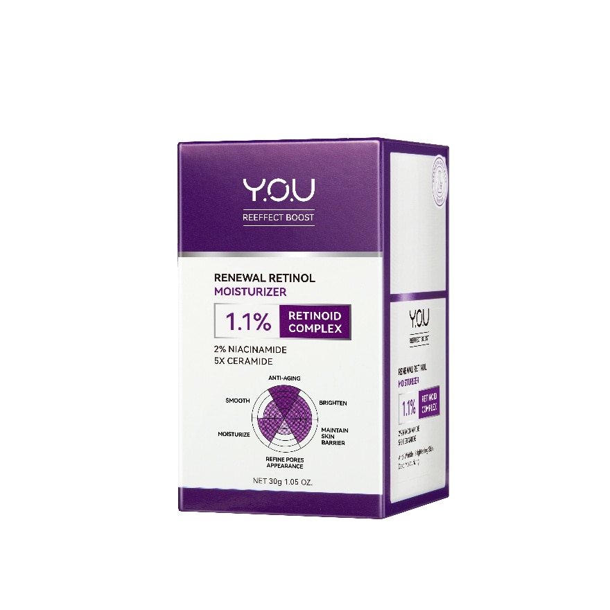 Reeffect Boost Renewal Retinol Moisturizer 30g